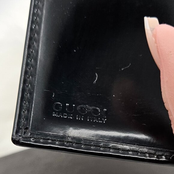 GG Interlocking G Vernis BiFold Long Wallet - Picture 2 of 15